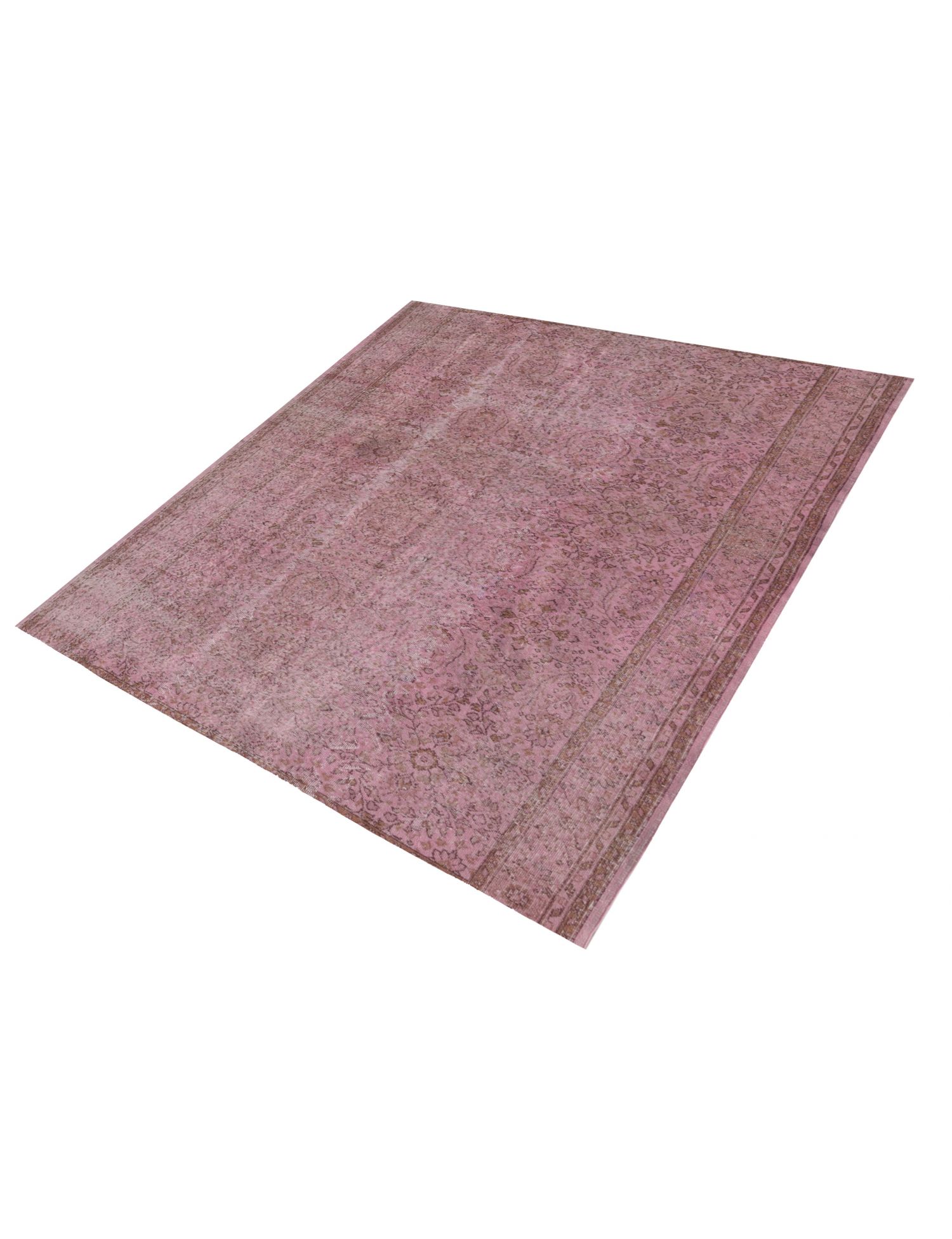 Vintage Teppich  rosa <br/>200 x 200 cm