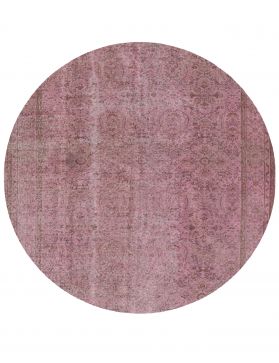 Vintage Teppich 200 x 200 rosa