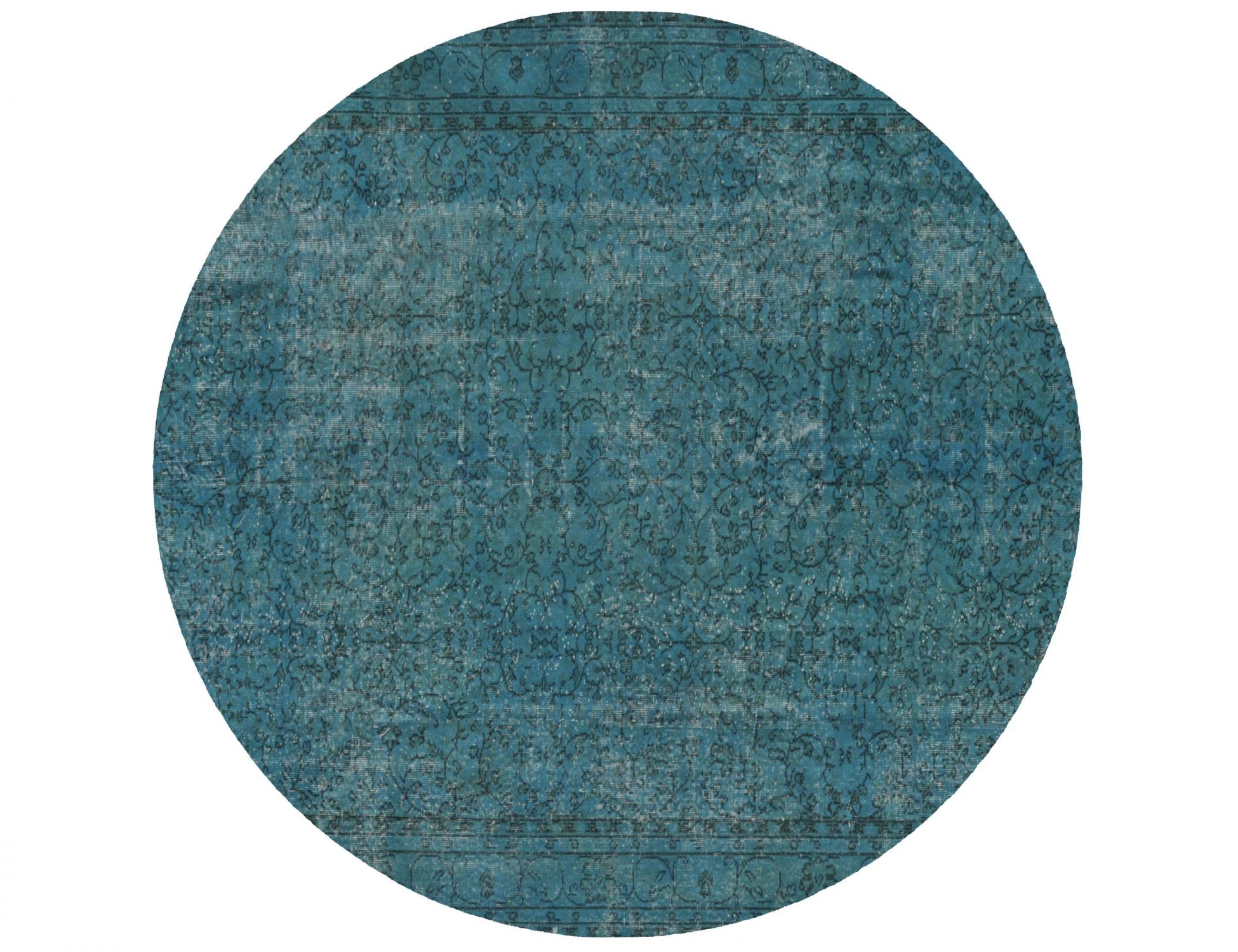 Vintage Matta  turkoosi <br/>200 x 200 cm