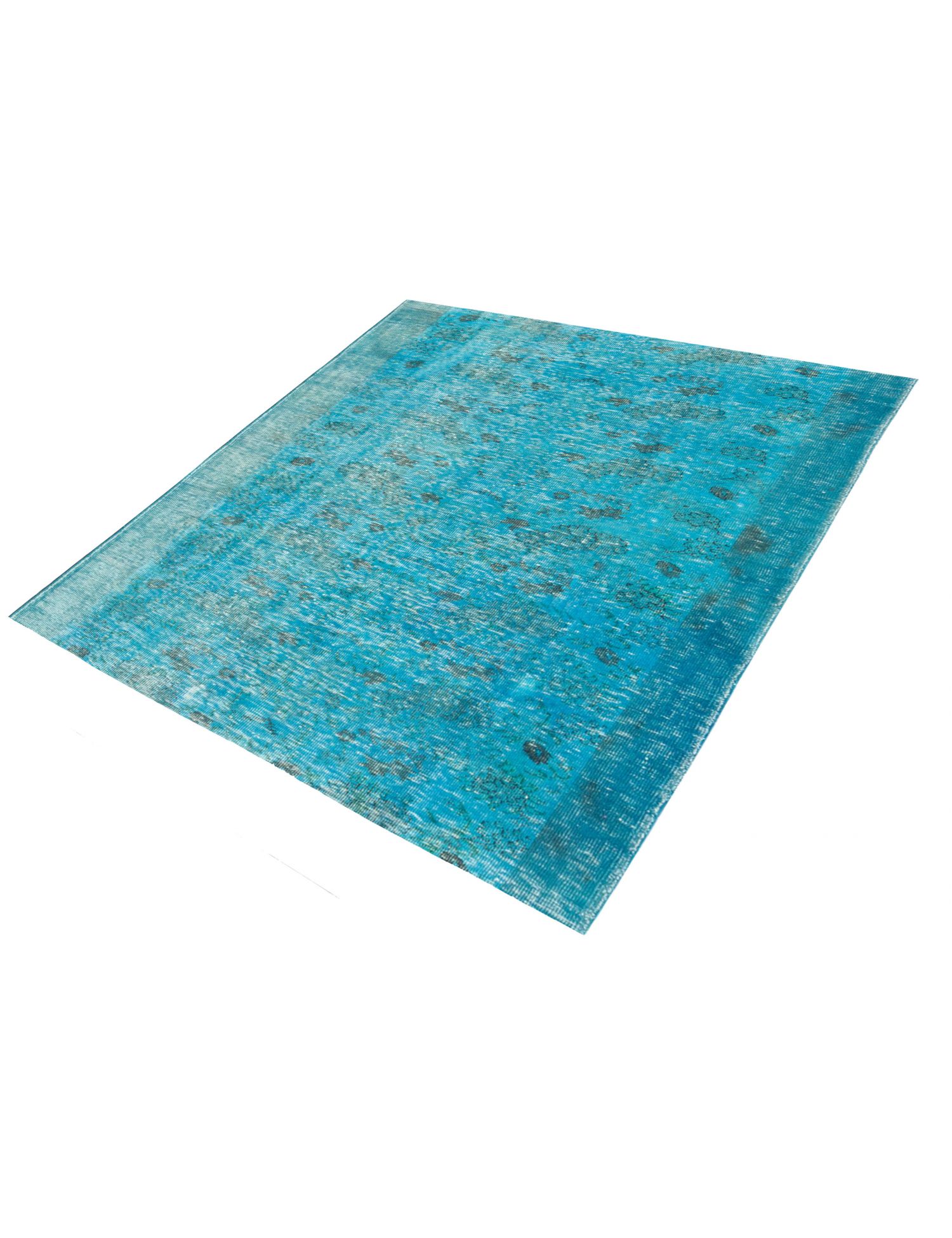 Vintage Teppich  blau <br/>188 x 188 cm