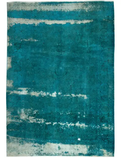 Grün Persien Vintage Teppich 300 x 197 cm