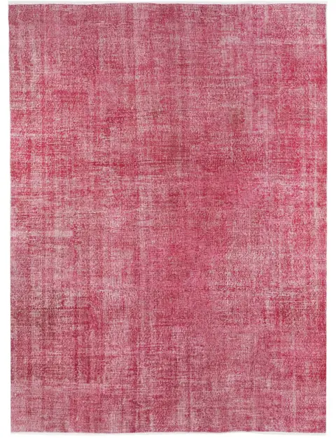 Rosa Türkei Vintage Teppich 336 x 251 cm