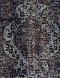 Blu Persiano Tappeto Vintage 384 x 300 cm - view 4