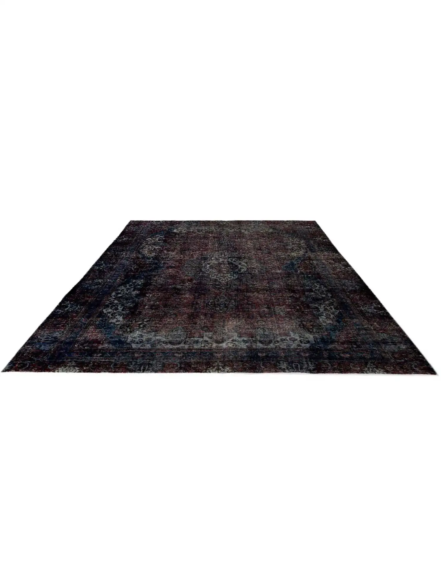 Blue Persia Vintage Carpet 384 x 300 cm - Unique Handmade Carpet