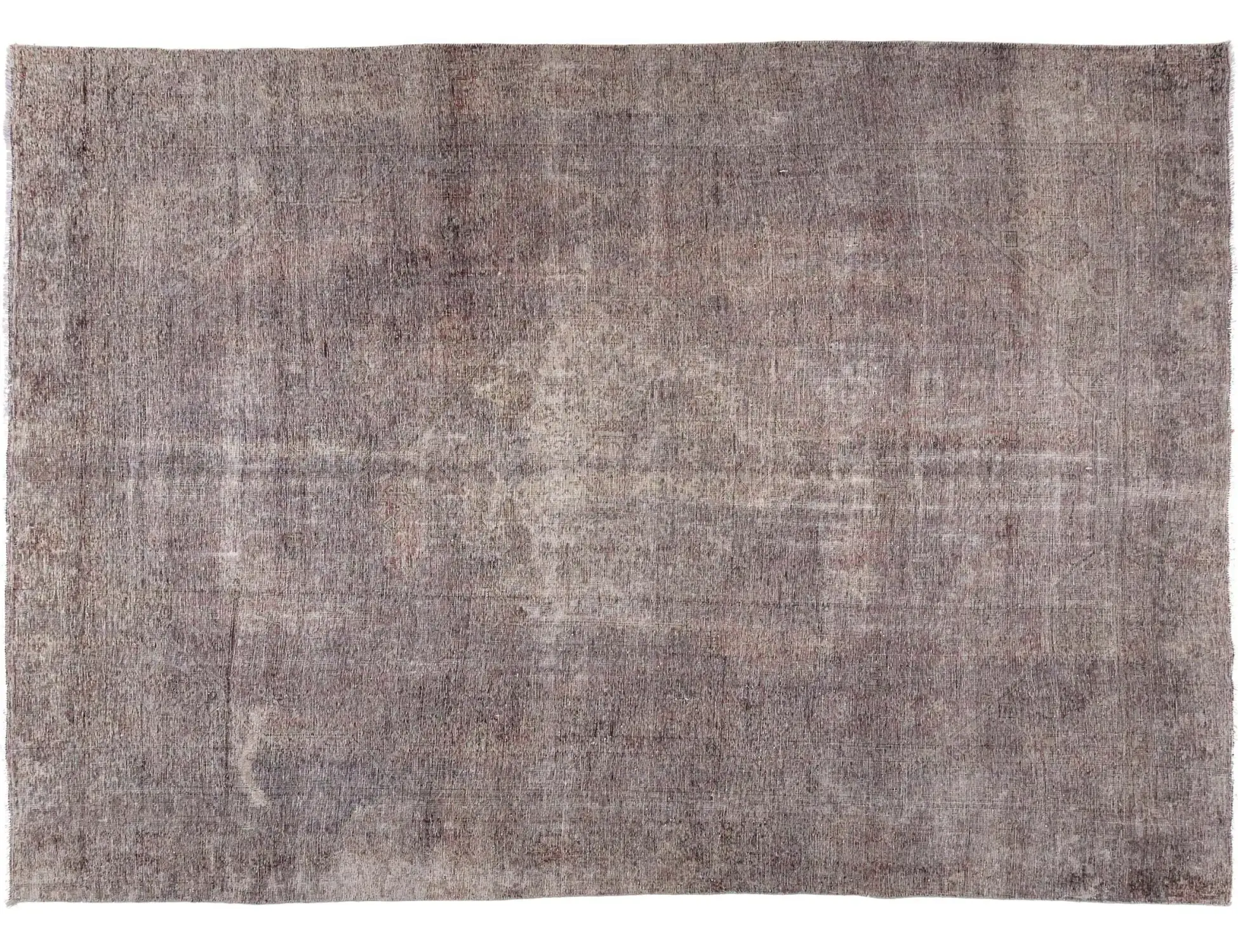 Grigio Persiano Tappeto Vintage 358 x 280 cm - Tappeto unico fatto a mano