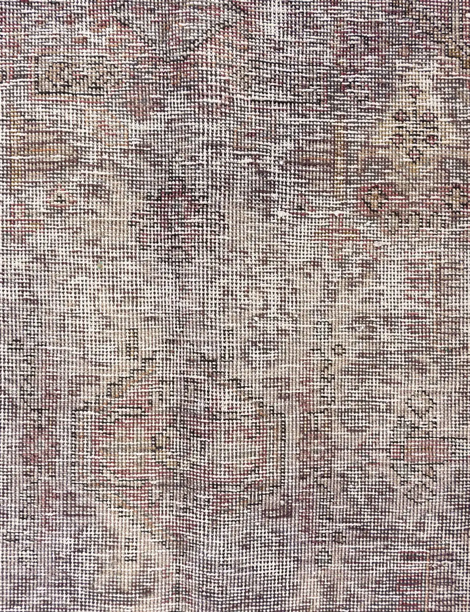 Grey Persia Vintage Carpet 358 x 280 cm - Unique Handmade Carpet