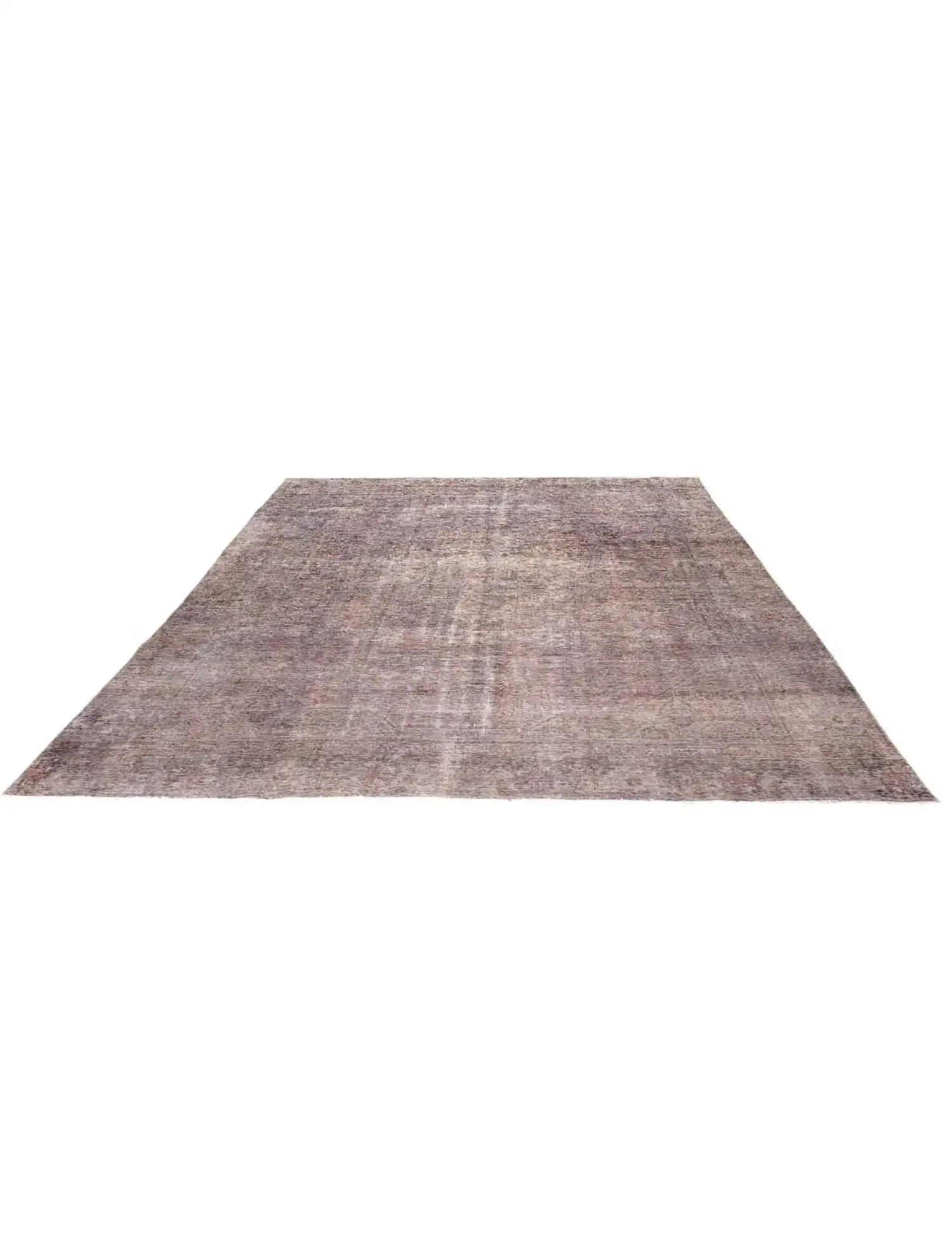 Grey Persia Vintage Carpet 358 x 280 cm - Unique Handmade Carpet