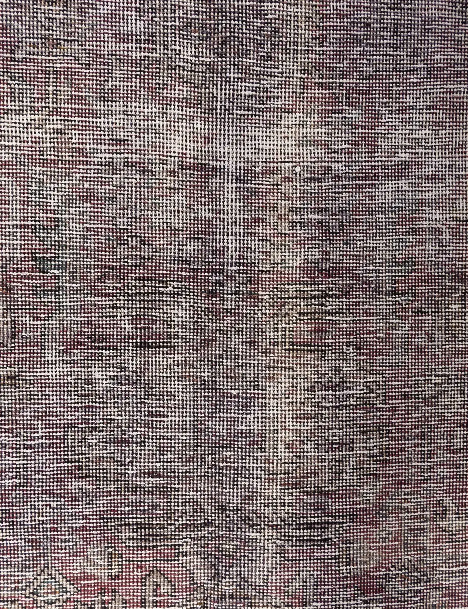 Grey Persia Vintage Carpet 358 x 280 cm - Unique Handmade Carpet