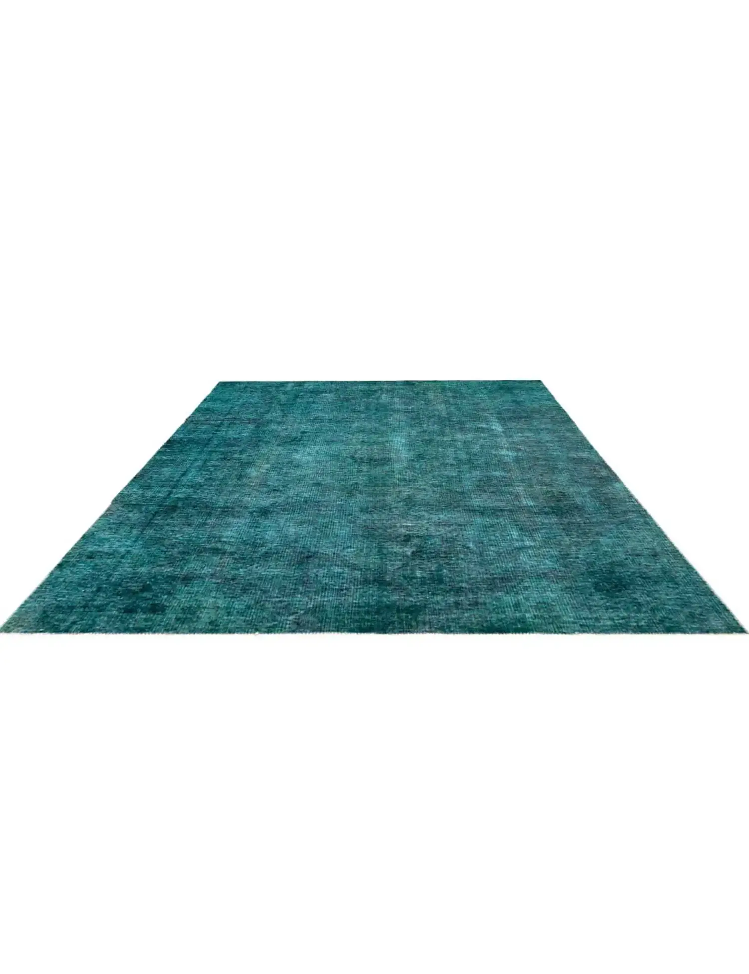 Grön Persien Vintage Matta 303 x 198 cm - Unik handgjord matta