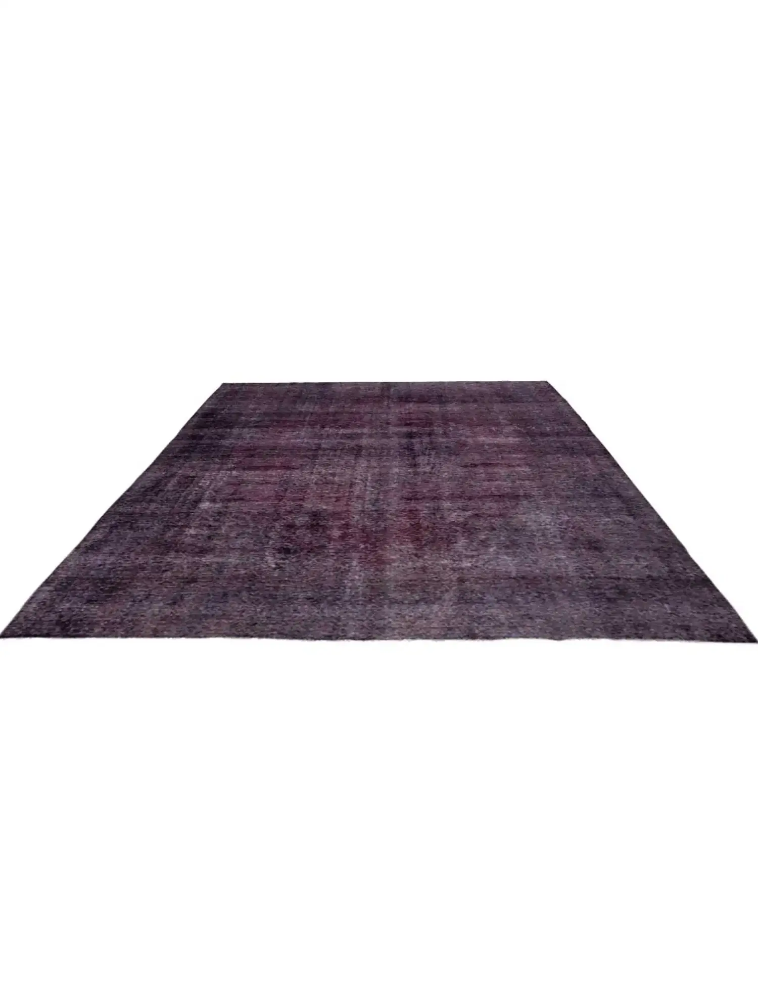 Violetti Persia Vintage Carpet 380 x 293 cm - Ainutlaatuinen käsintehty matto