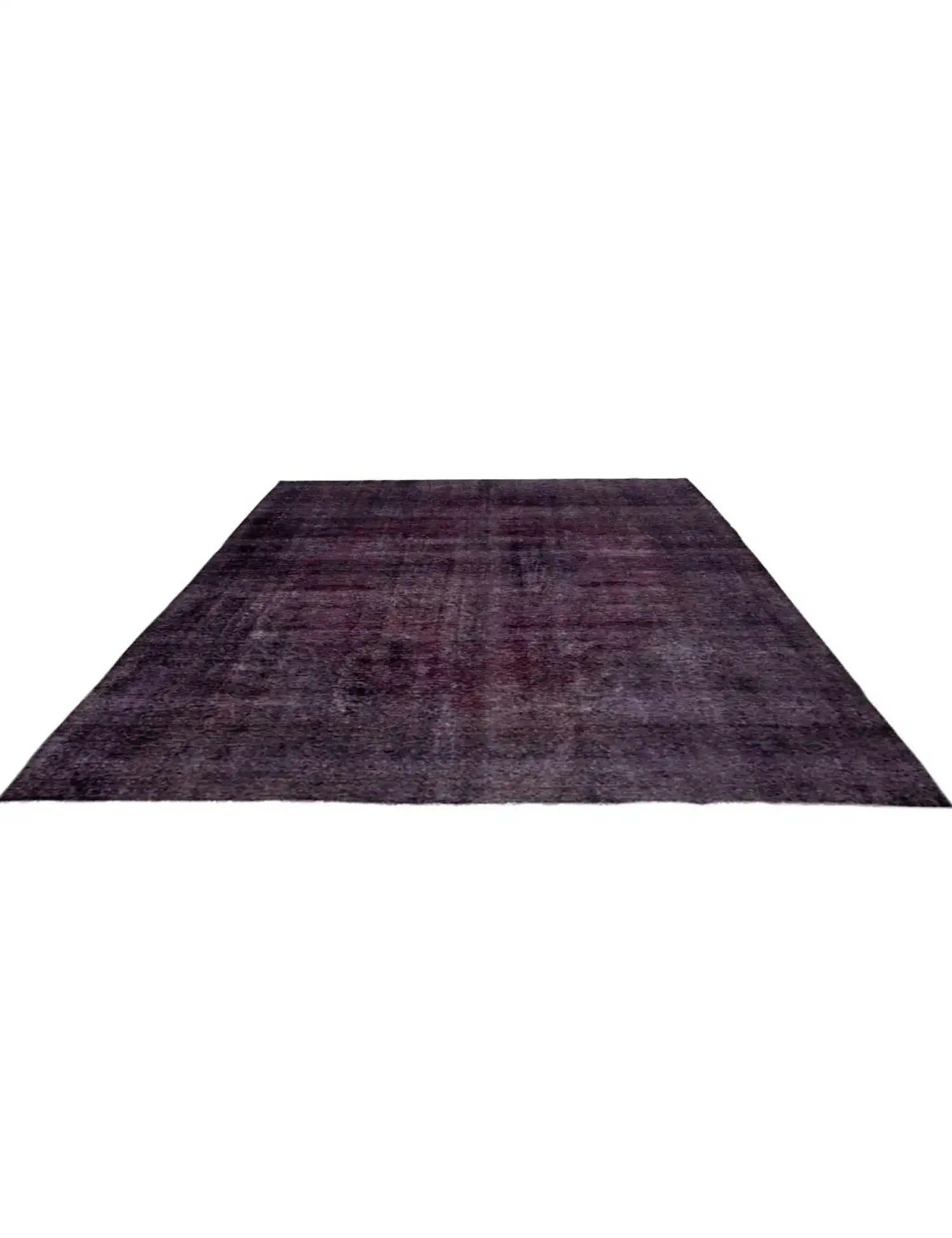 Violetti Persia Vintage Carpet 380 x 293 cm - Ainutlaatuinen käsintehty matto