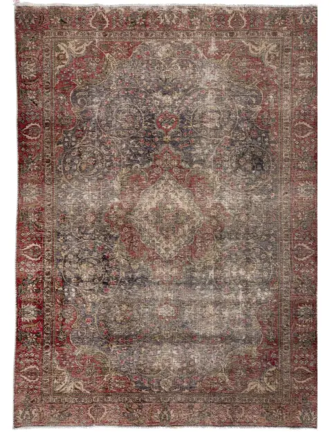 Beige Persien Retro Teppich 302 x 203 cm