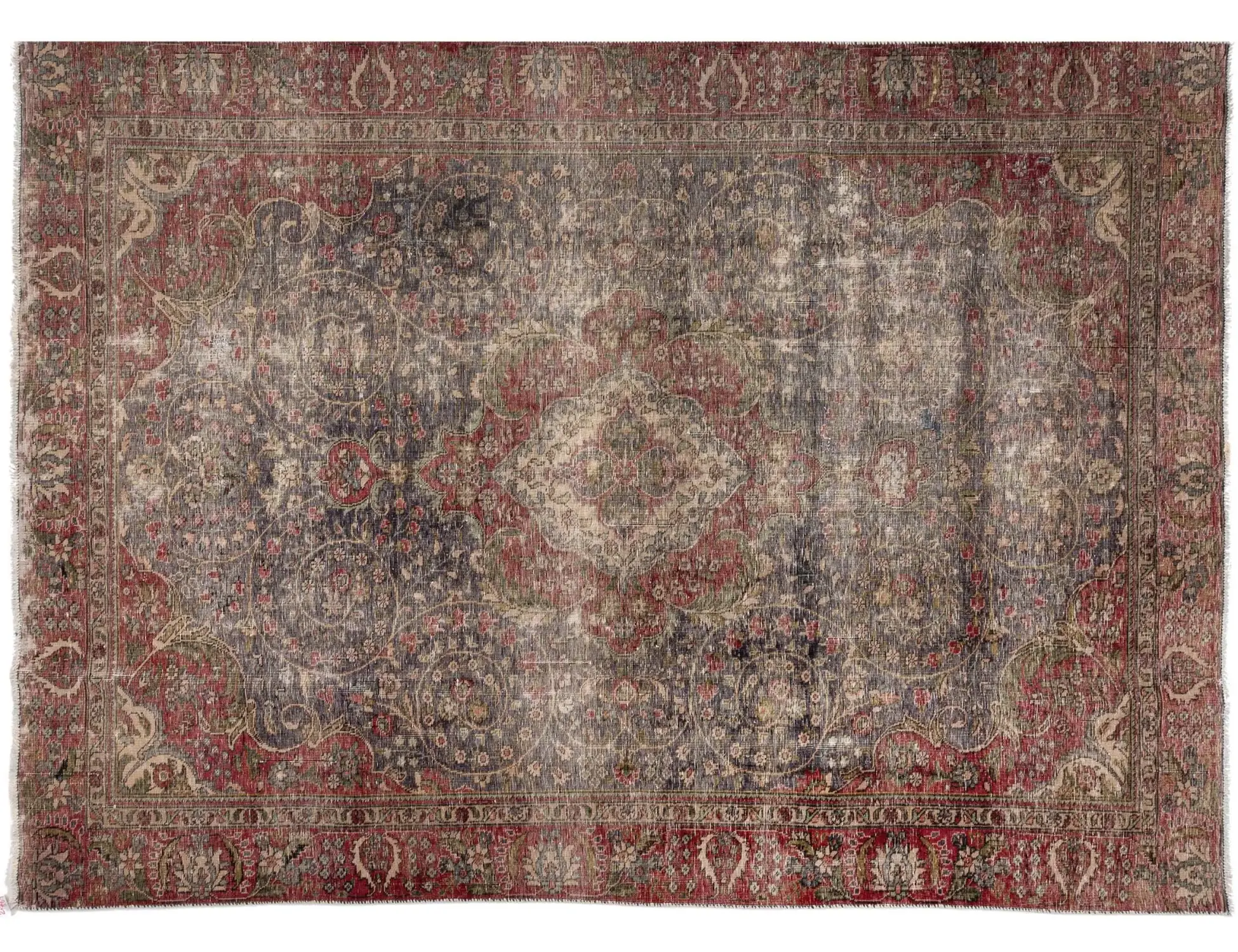 Beige Persien Retro Matta 302 x 203 cm