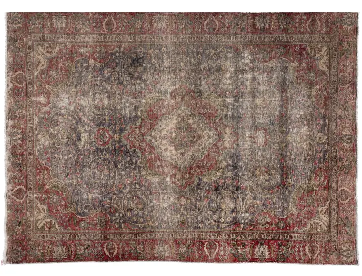 Beige Persien Retro Matta 302 x 203 cm
