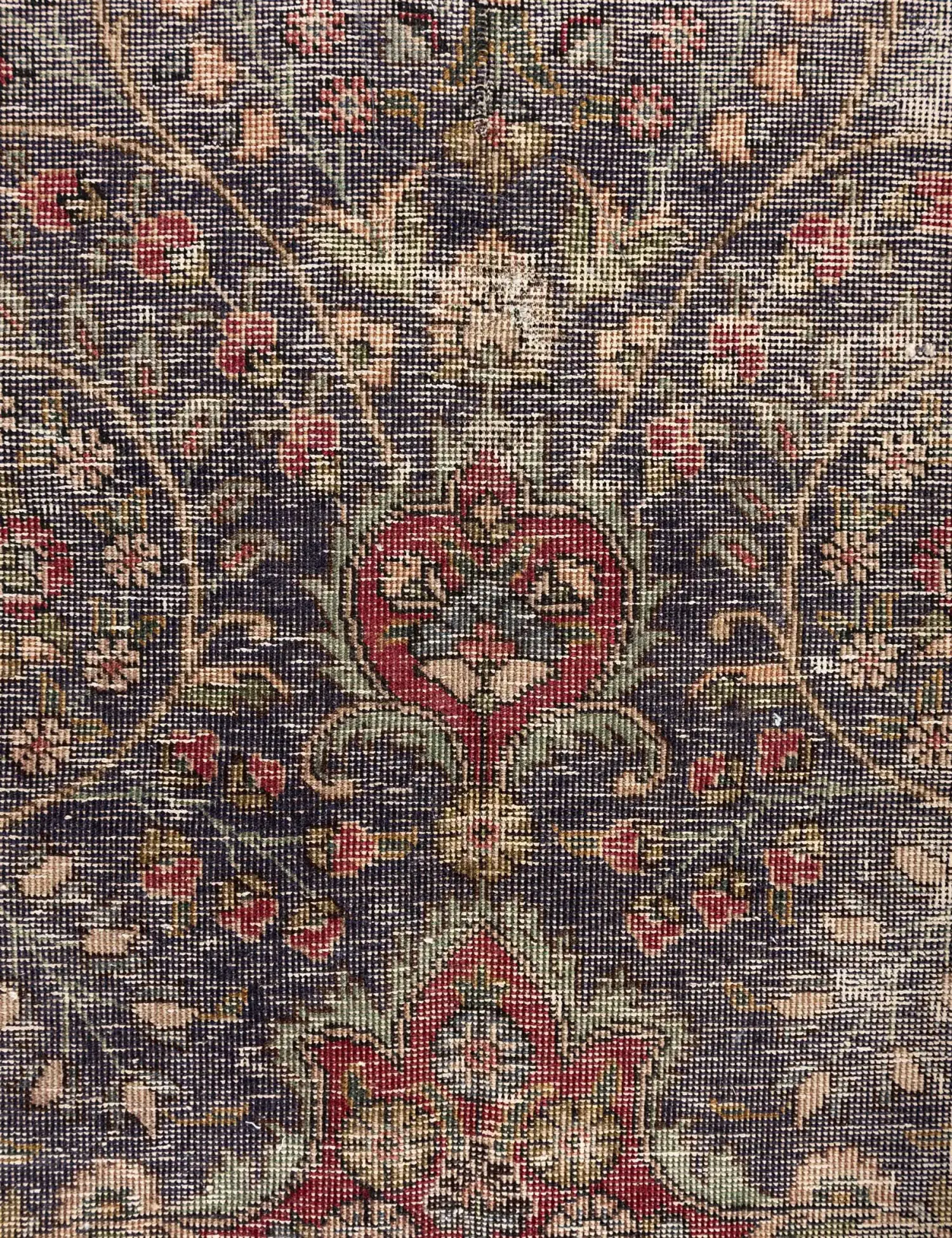 Beige Persien Retro Matta 302 x 203 cm - Unik handgjord matta