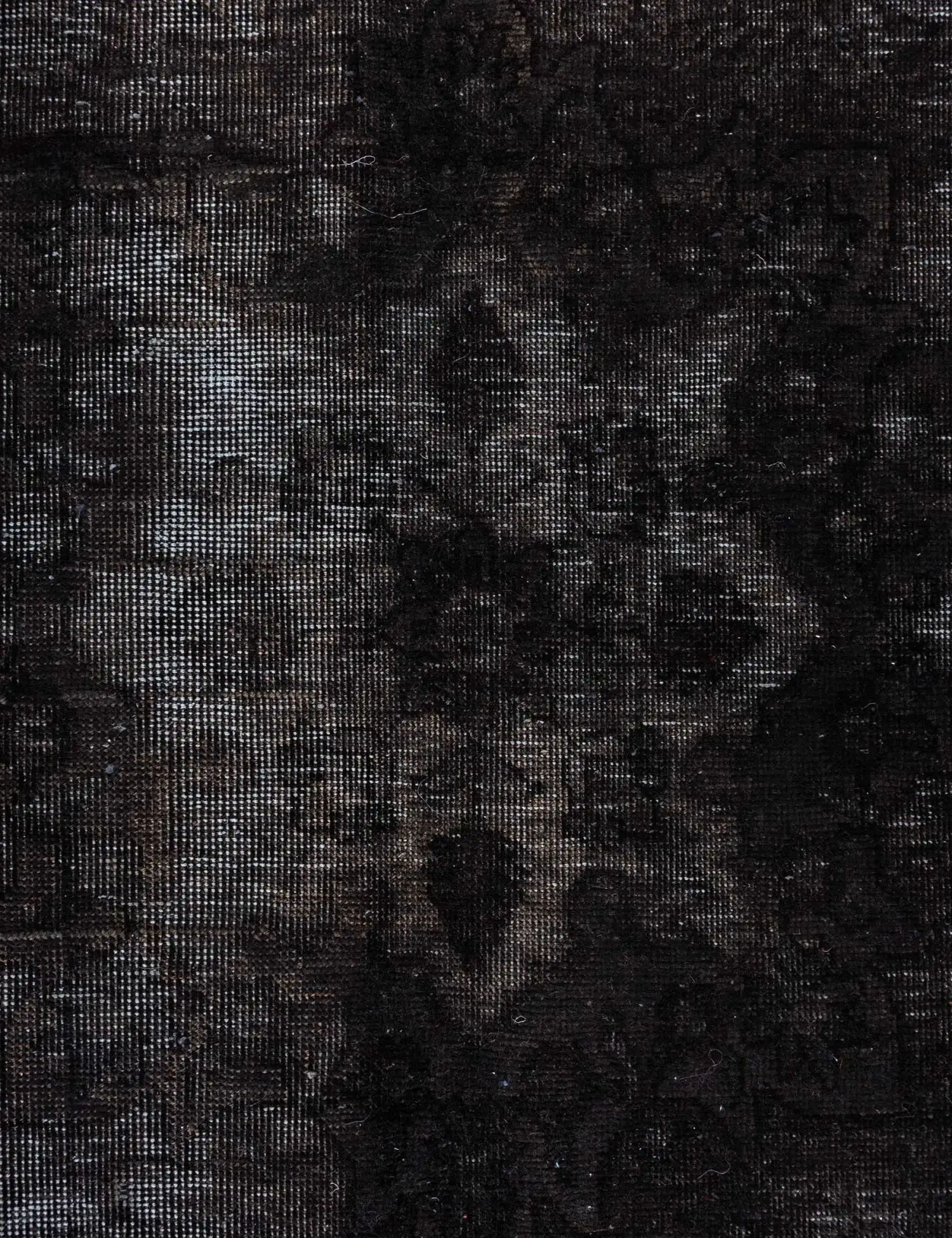 Negro Persa Alfombra Vintage 367 x 263 cm - Alfombra única hecha a mano