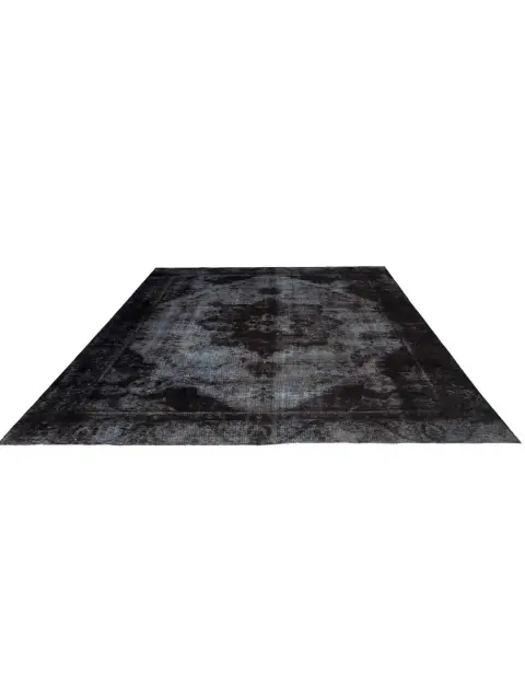 Schwarz Persien Vintage Teppich 367 x 263 cm - view 1