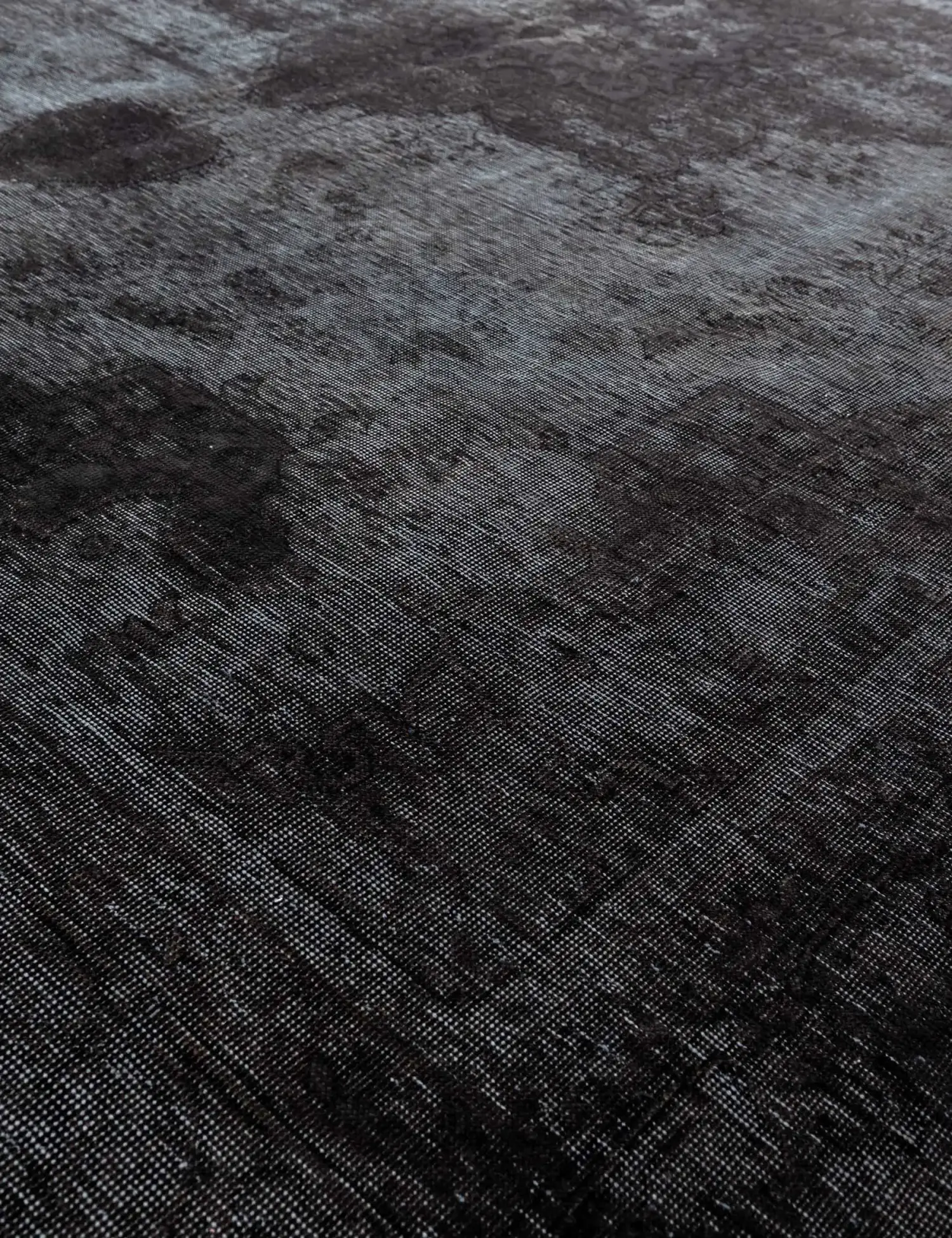Negro Persa Alfombra Vintage 367 x 263 cm - Alfombra única hecha a mano