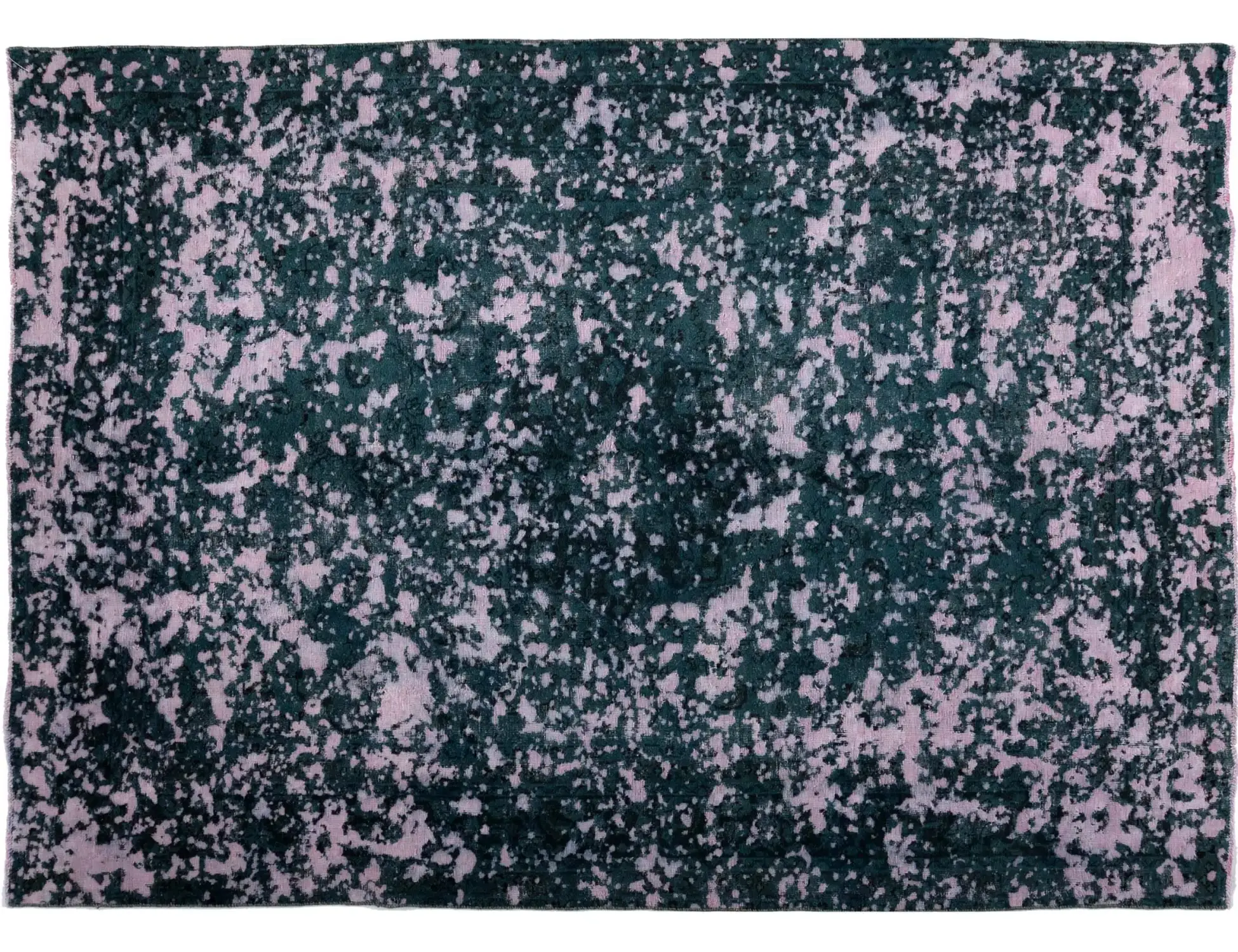 Grønn persia Vintage Teppe 285 x 190 cm