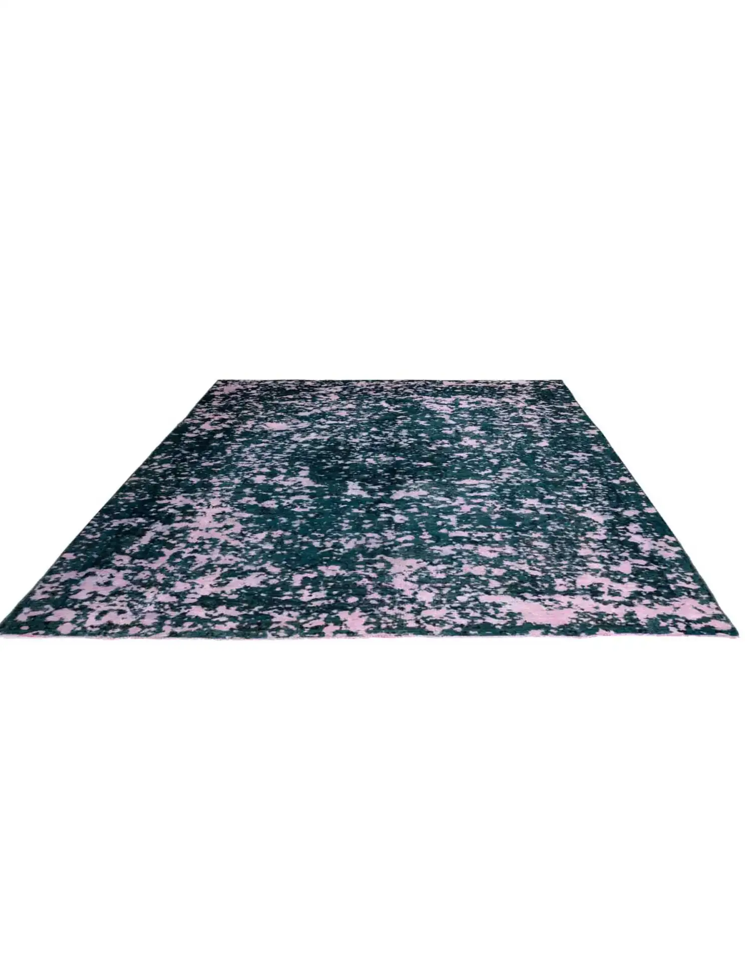 Grønn persia Vintage Teppe 285 x 190 cm - Unikt håndlaget teppe