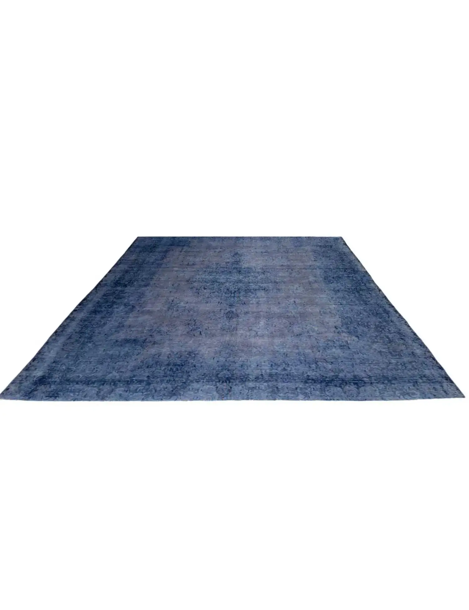 Azul Persa Vintage Heritage 353 x 293 cm - Alfombra única hecha a mano