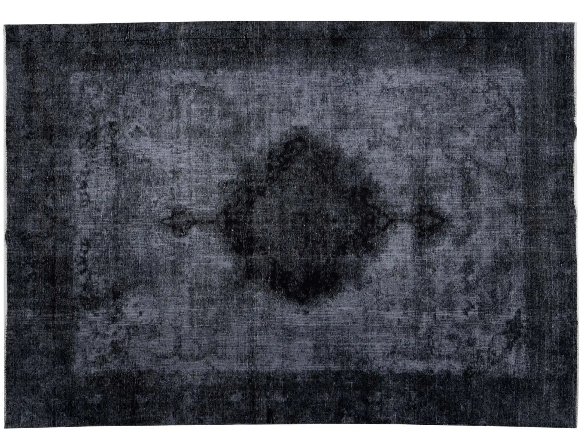 Svart Persien Vintage matta 387 x 261 cm - Unik handgjord matta