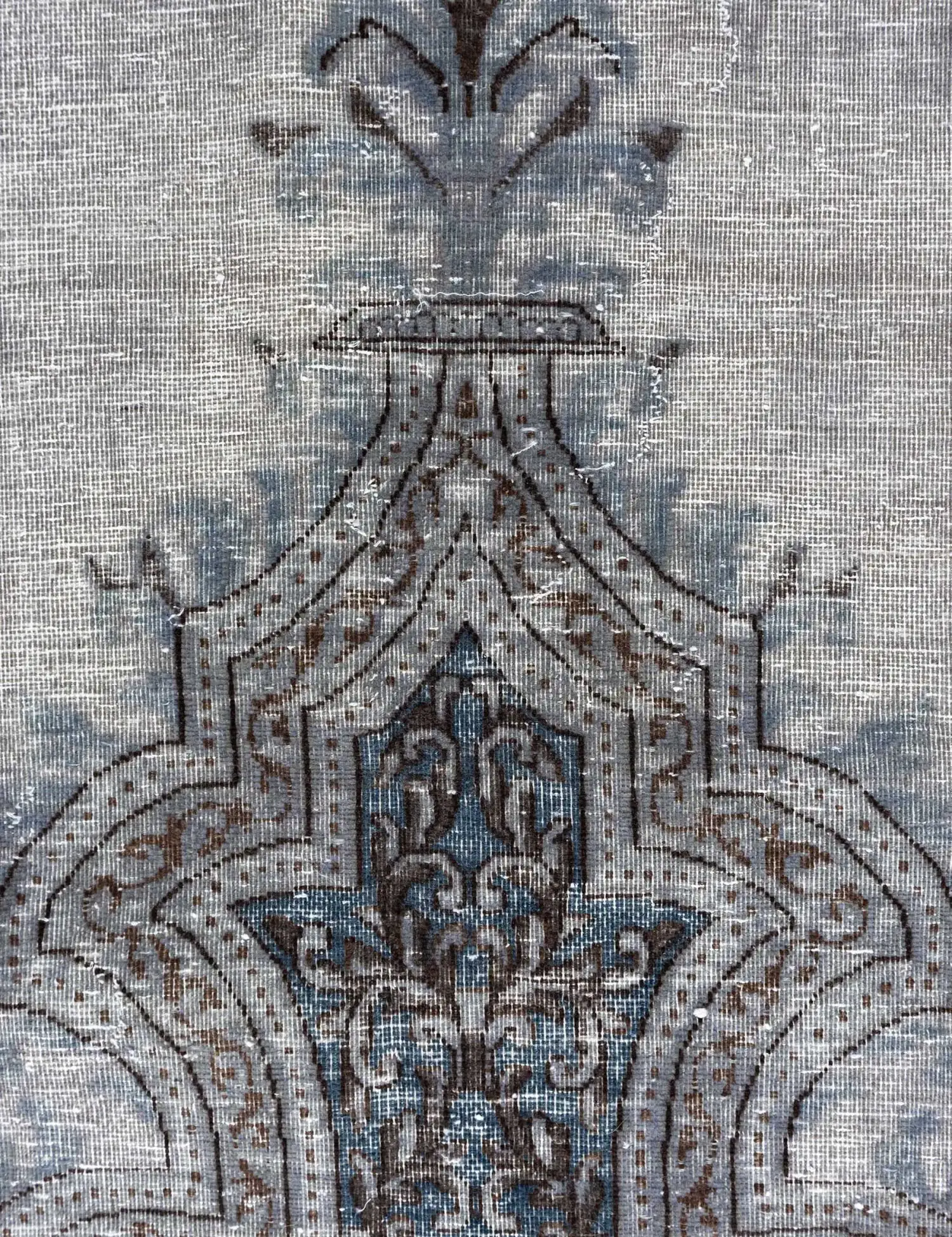 Grey Persia Vintage Heritage 452 x 300 cm - Unique Handmade Carpet