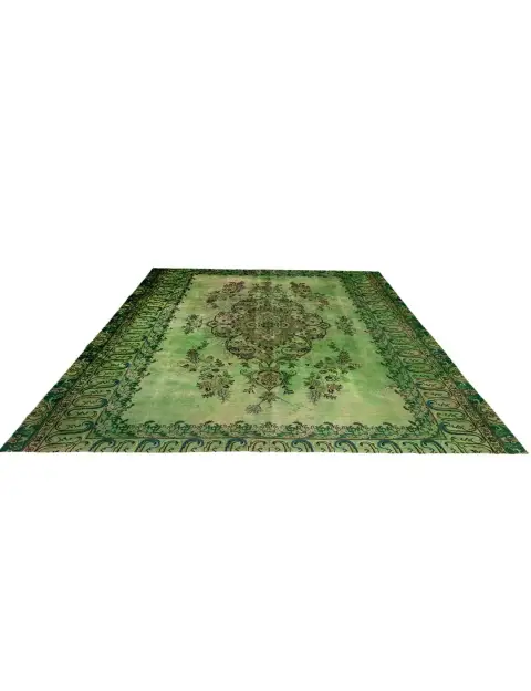 Grün Persien Vintage Teppich 318 x 278 cm - view 1