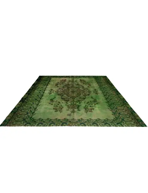 Grün Persien Vintage Teppich 318 x 278 cm - view 2
