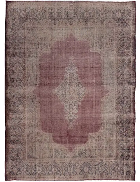 Lila Persien Retro Perserteppich 400 x 300 cm