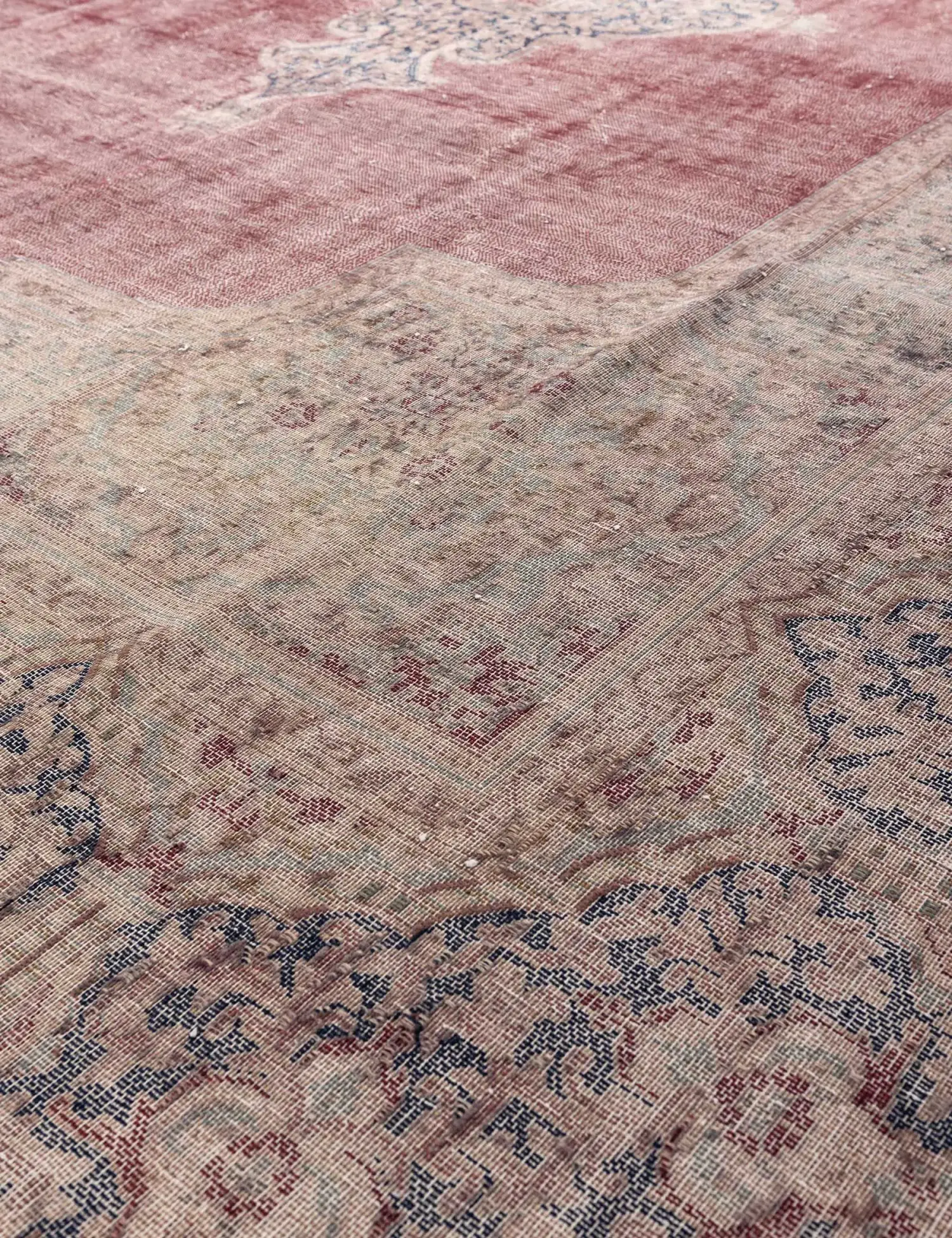 Violetti Persia Stonewash 400 x 300 cm - Ainutlaatuinen käsintehty matto