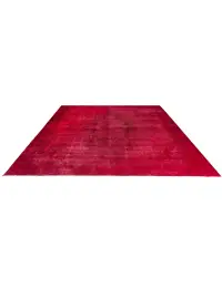 Red Persia Persian Vintage Carpet 290 x 265 cm - view 1