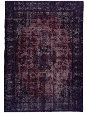 Lila Persien Persischer Vintage Teppich 400 x 295 cm