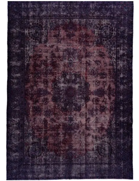 Lila Persien Persischer Vintage Teppich 400 x 295 cm