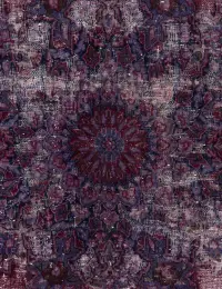 Lila Persien Persisk vintage matta 400 x 295 cm - view 4