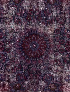 Lila Persien Persischer Vintage Teppich 400 x 295 cm - view 4
