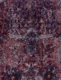 Lila Persien Persisk vintage matta 400 x 295 cm - view 3