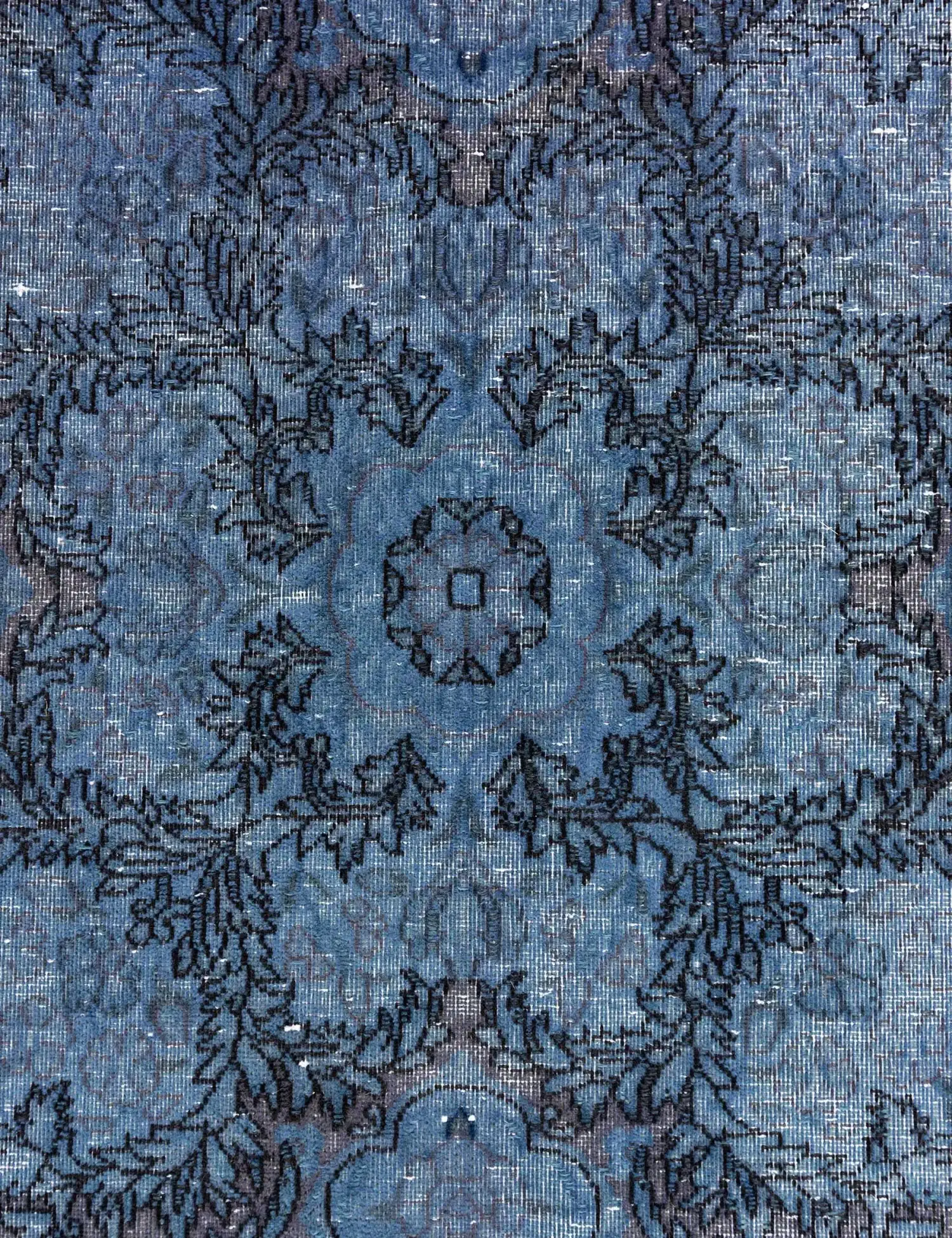 Azul Persa Alfombra persa vintage 290 x 295 cm - Alfombra única hecha a mano