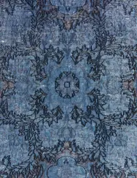Blue Persia Persian Vintage Carpet 290 x 295 cm - view 4