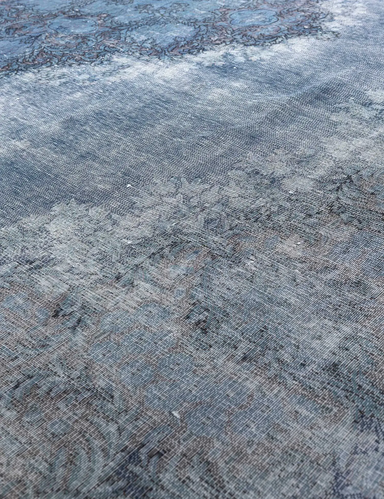 Azul Persa Alfombra persa vintage 290 x 295 cm - Alfombra única hecha a mano