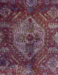 Lila Persien Persisk vintage matta 233 x 210 cm - view 4