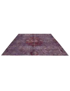 Lila Persien Persischer Vintage Teppich 233 x 210 cm - view 1