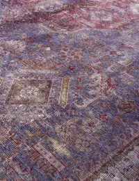 Lila Persien Persisk vintage matta 233 x 210 cm - view 3