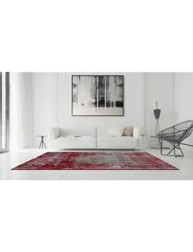 Röda Persien Vintage matta  270 x 189 cm