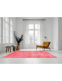 Rosa Persien Persisk vintage matta  293 x 193 cm