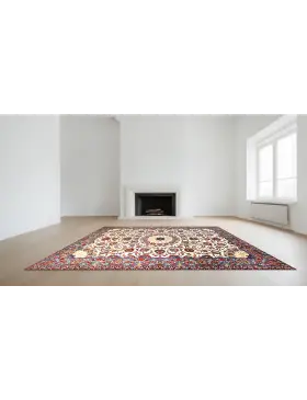 Beige  Persia Kashan Patina  405 x 286 cm