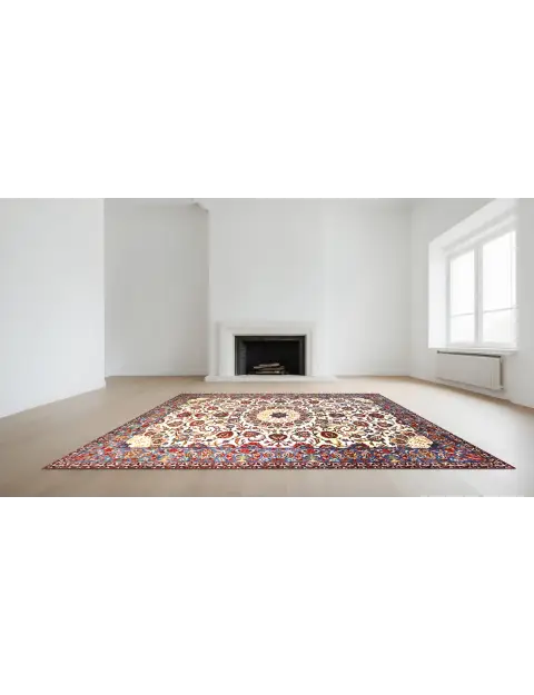 Beige Persia Kashan Patina  405 x 286 cm