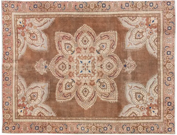 Ruskea Persia Vintage matot  299 x 210 cm