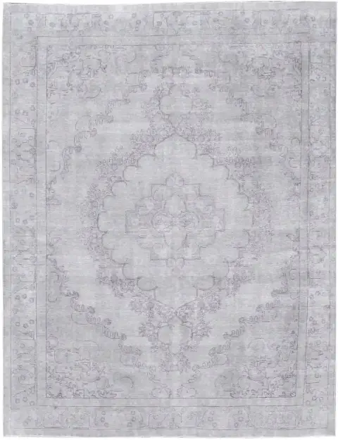 Grau Persien Vintage Teppich  356 x 289 cm