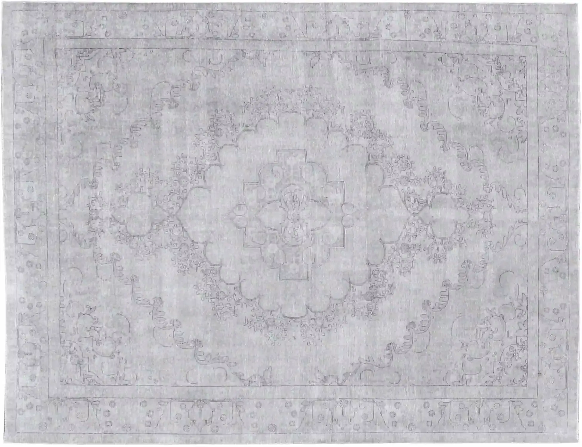 Grey Persia Vintage Carpet  356 x 289 cm
